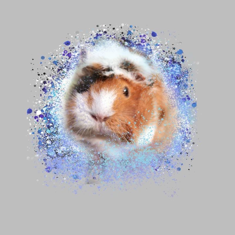 cochons d’Inde, graffitis, cochons d’Inde rosette