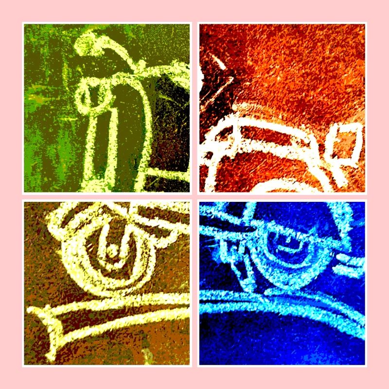 Bande dessinée Roller Collage 003