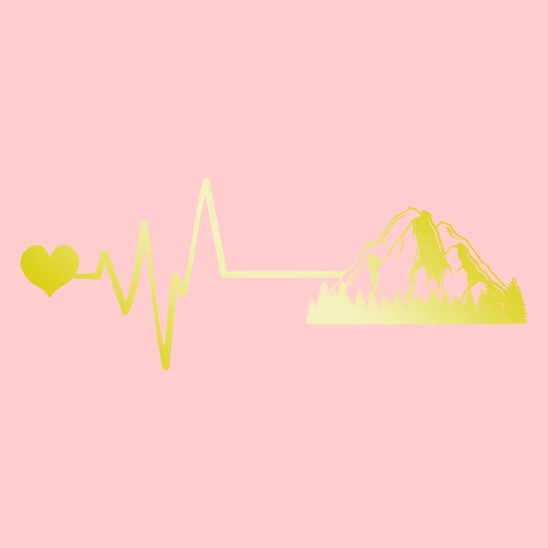 Mountains Pulse Heart