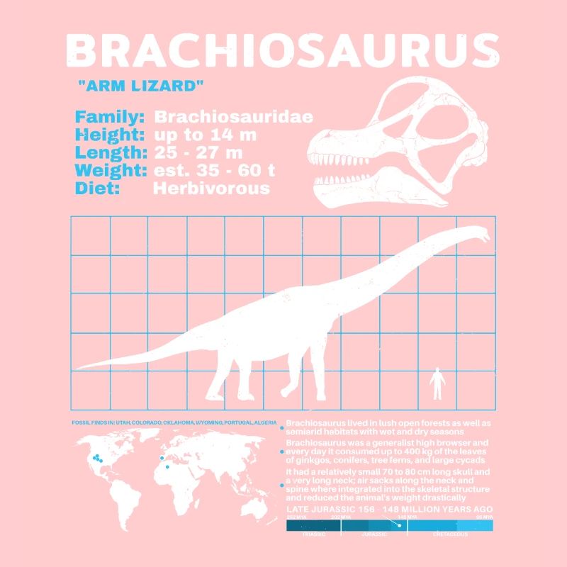 Fiche technique de Brachiosaurus