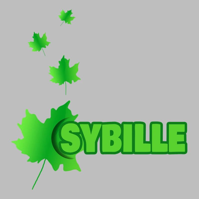 Maple leaf for Sybille Bille First name