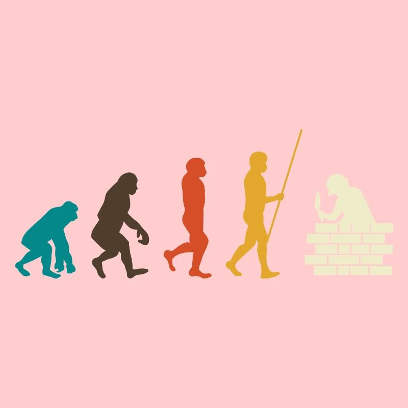 Maurer Evolution Artisan Construction Worker Gift