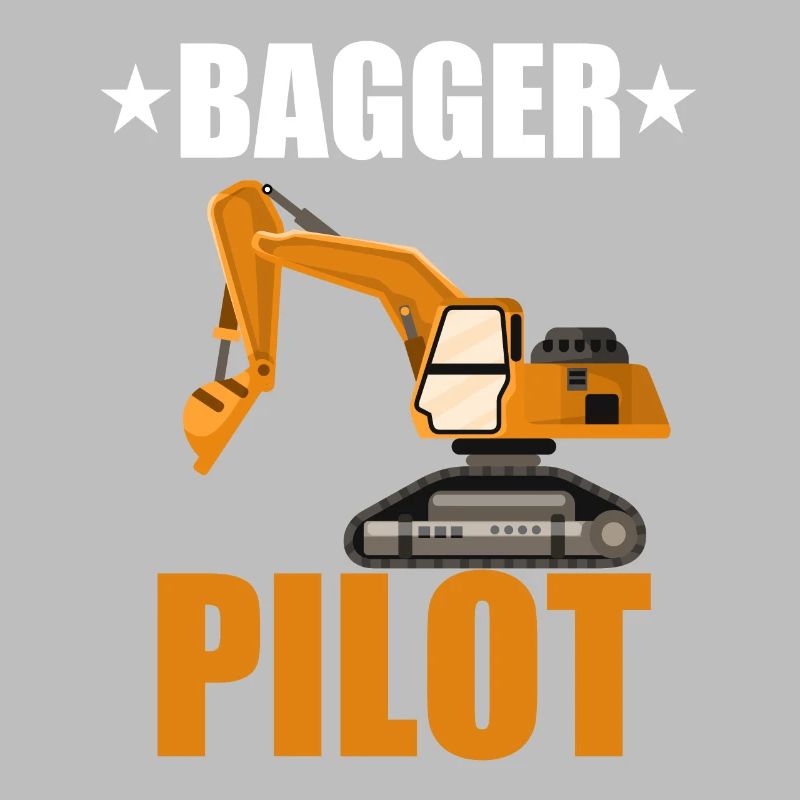 Bagger Pilot Shirt • Baggern • Bagger Geschenk