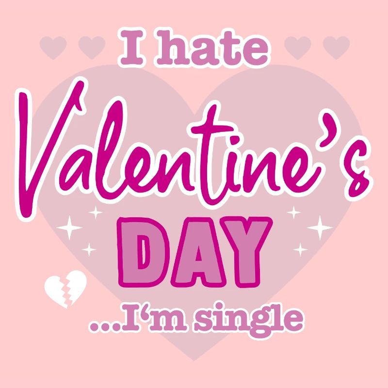 I hate valentine`s day