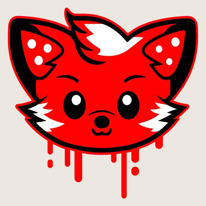 Fox Head Comic Mignon