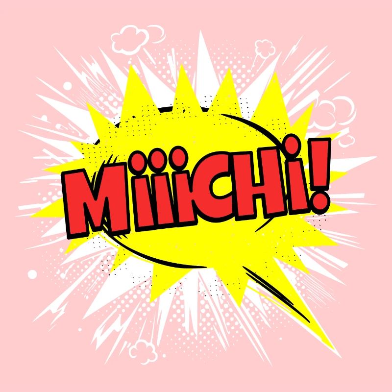 Michi Michael Name Funny Speech Bubble