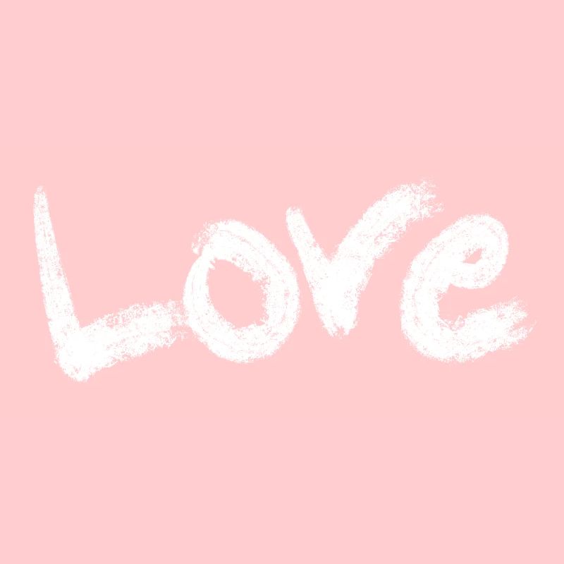 Love Texte blanc