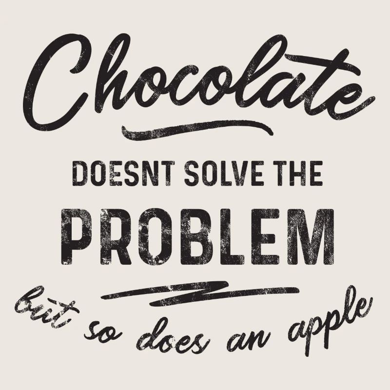 Chocolate doesn't solve the problem