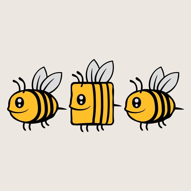 bee different Comic Biene