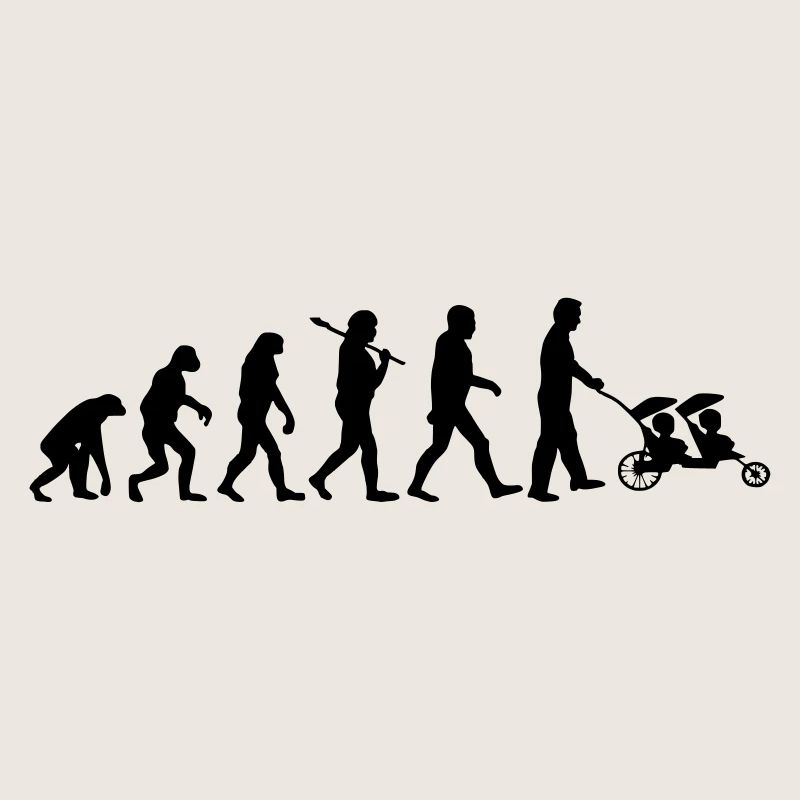 evolution daddy jumeaux