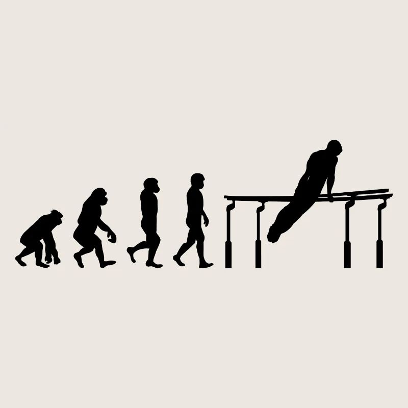 Artistic Gymnastic Parallel Bars Gymnast Evolution