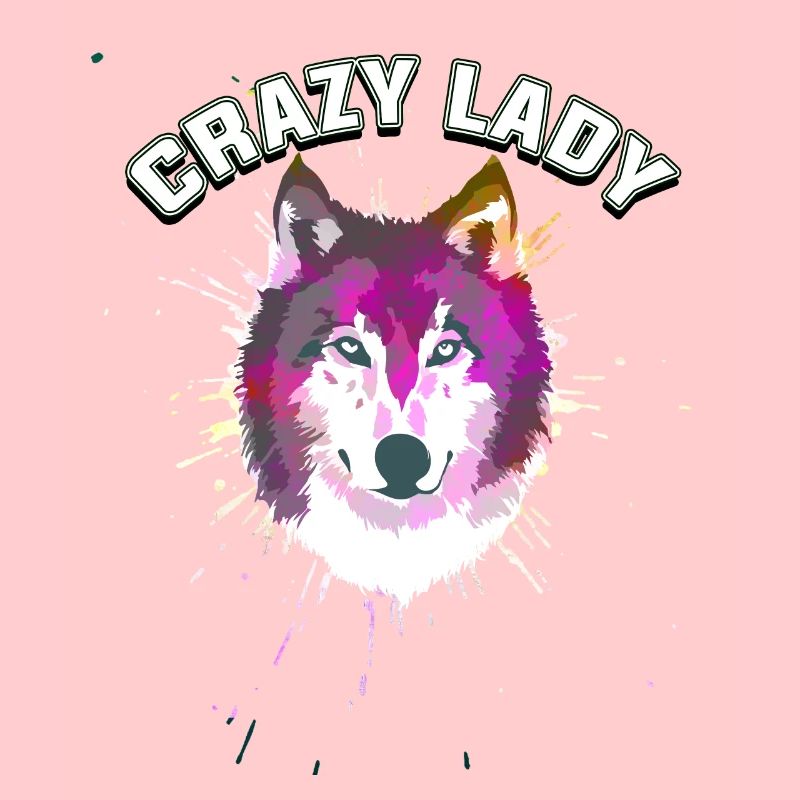 Crazy wolfs lady