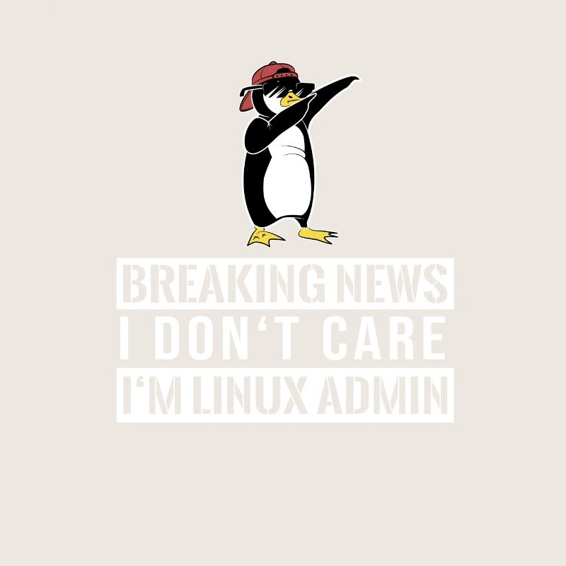 IT nerd Linux Linux penguin geek software engineer