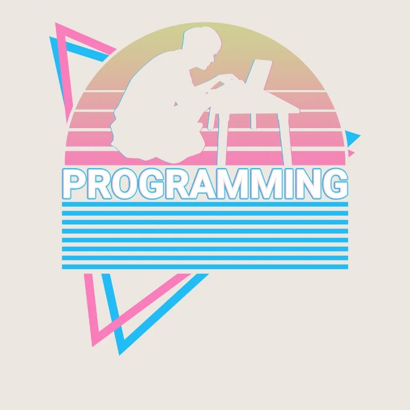 Programmierung Programmierer Retro
