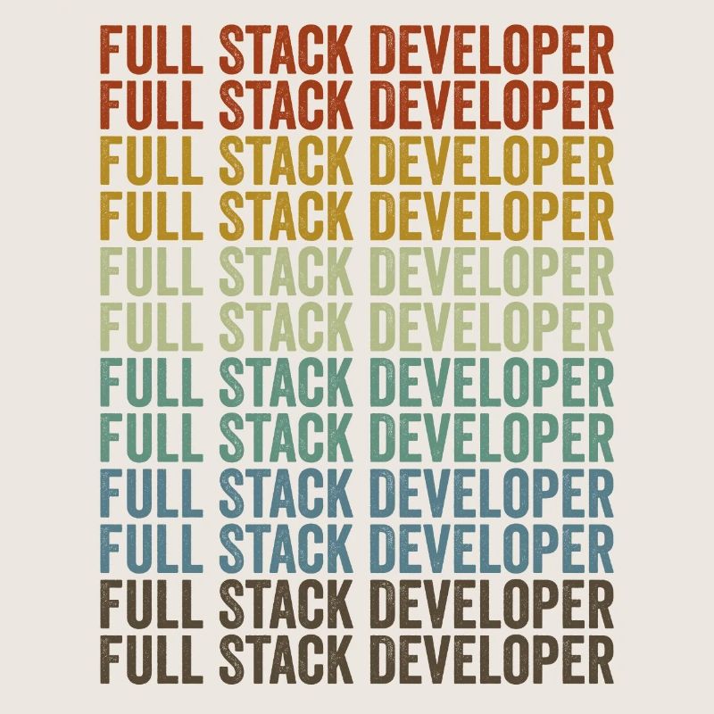 Full Stack Developer Coding Programmer Full St