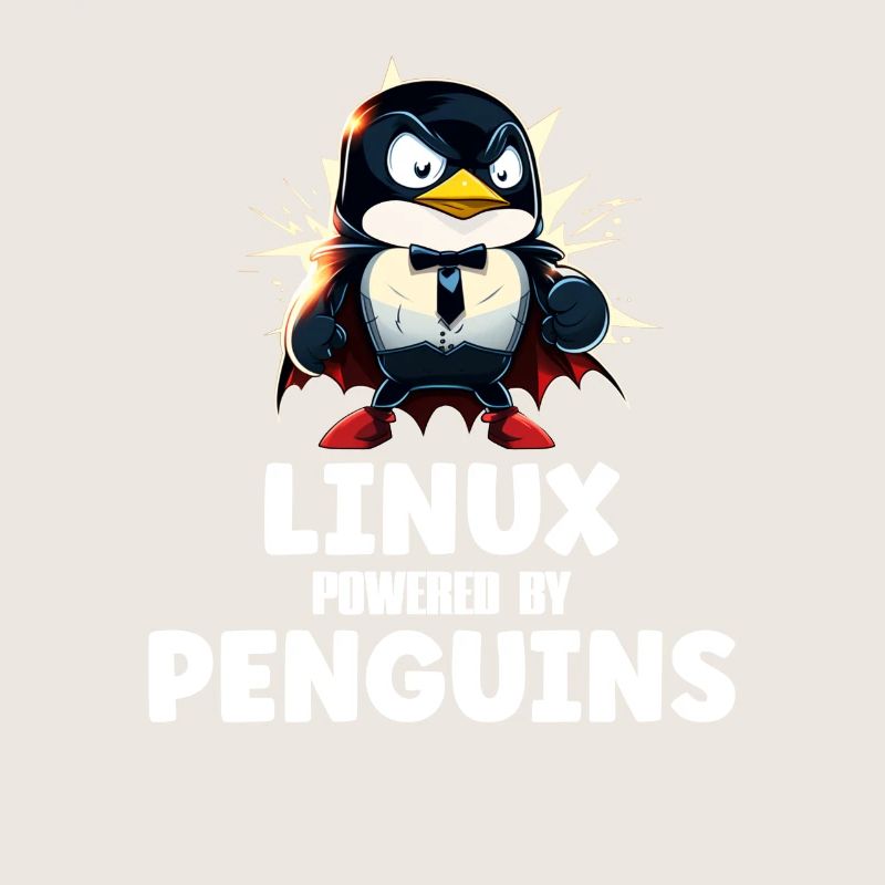 Linux Powered By Penguins
