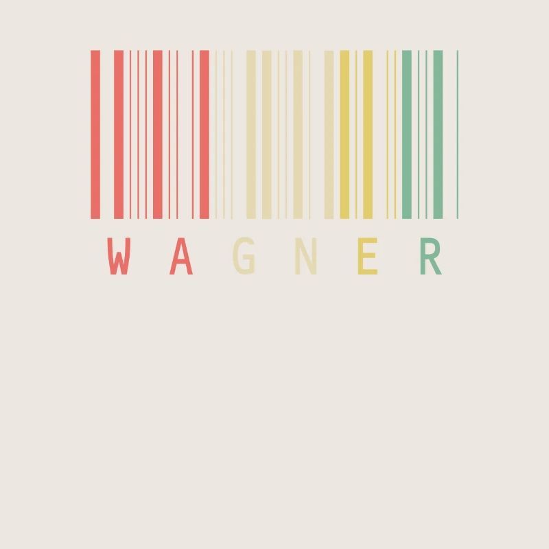 Nom de style de code-barres unique Wagner