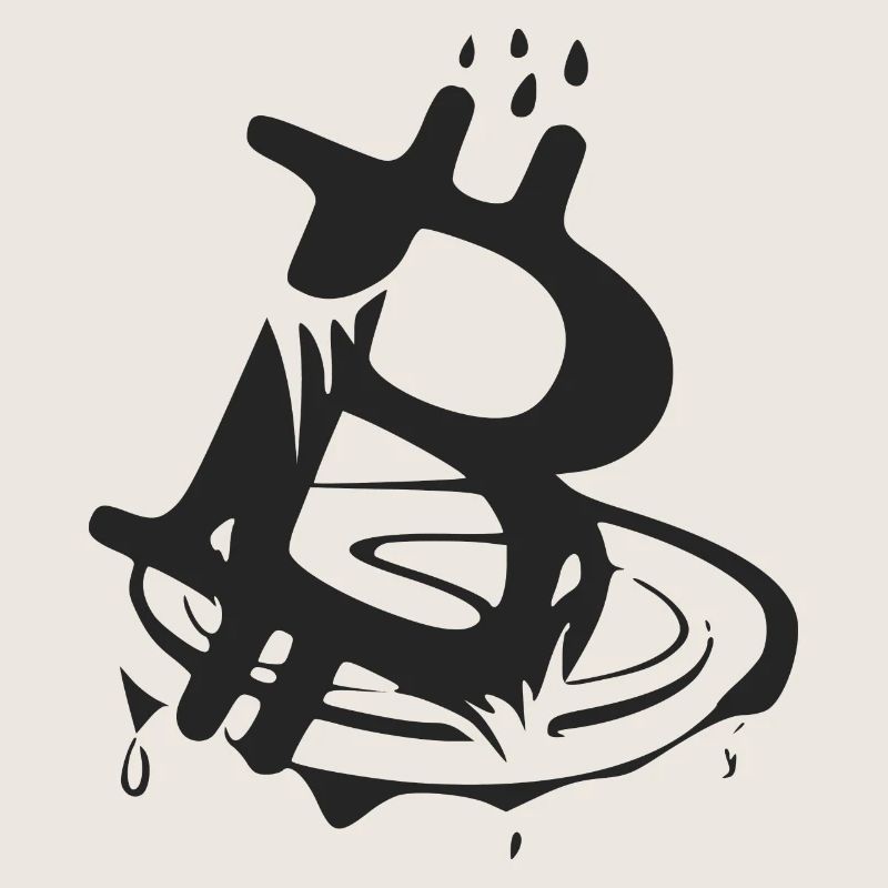 Le symbole du bitcoin