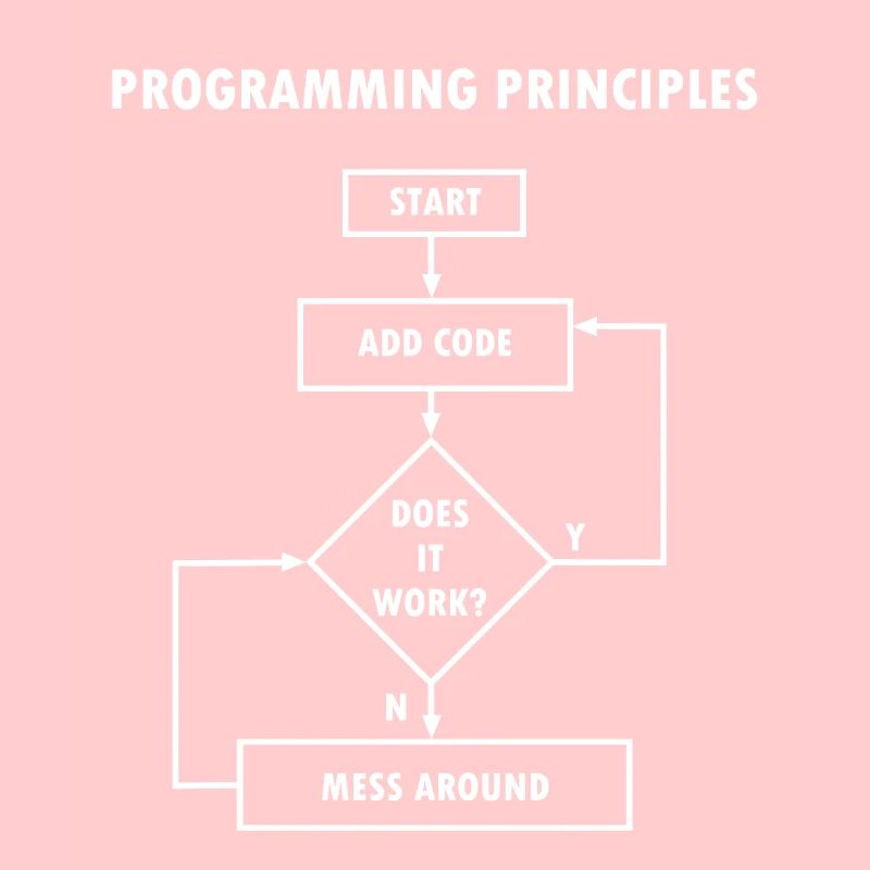 Principes de programmation nerd informatique
