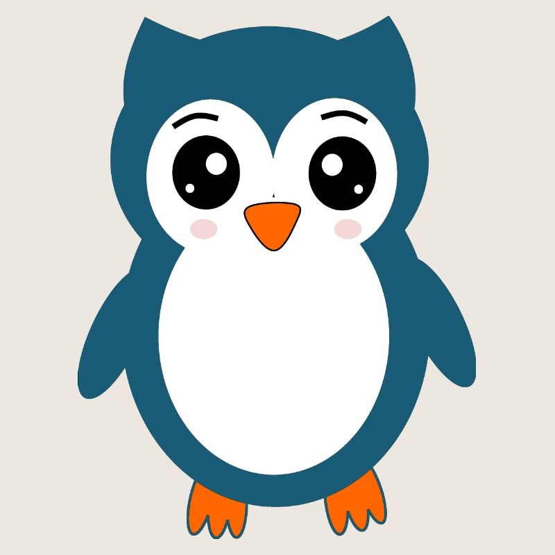 Eule blaue Eule