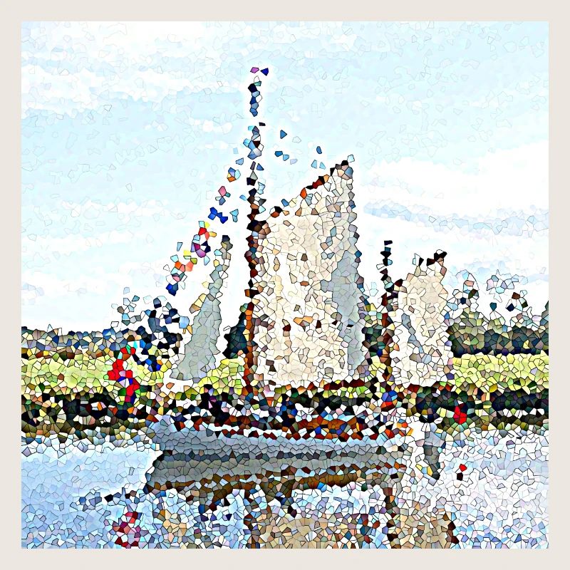 Das Segelboot