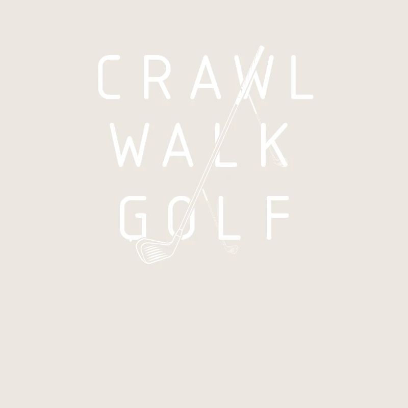 Ramper, courir, golf