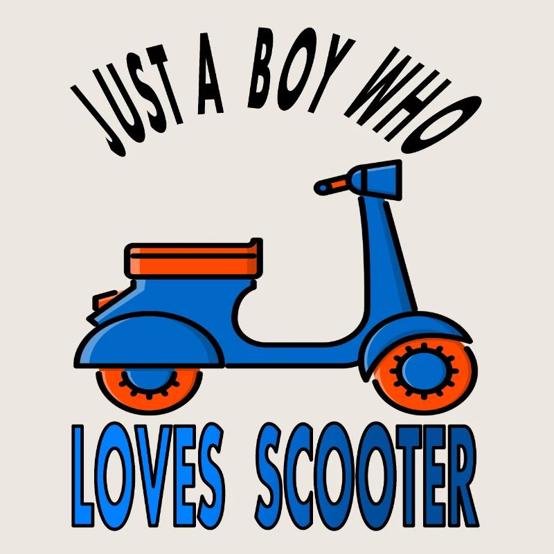 Rollerfahrer Rollerfahren Roller Scooter Geschenk