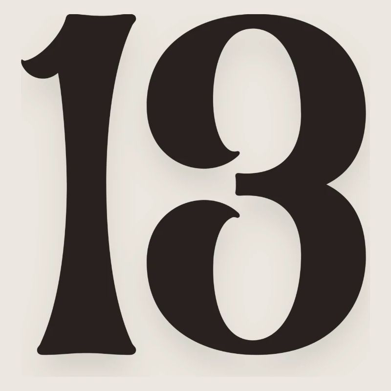 13