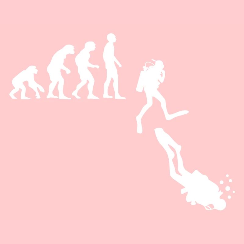 Diving Evolution Diver Funny Gift