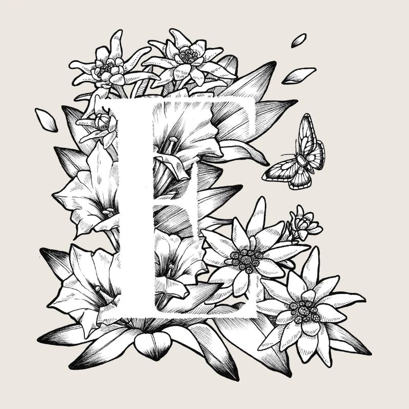 Initiale E