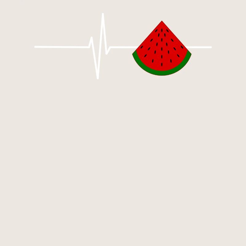 Pastèque Amour Battement De Coeur