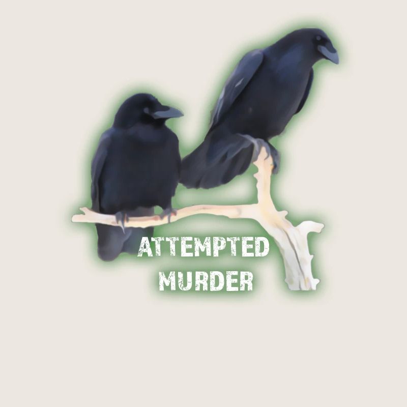 Tentative de meurtre: drôle de corvidé