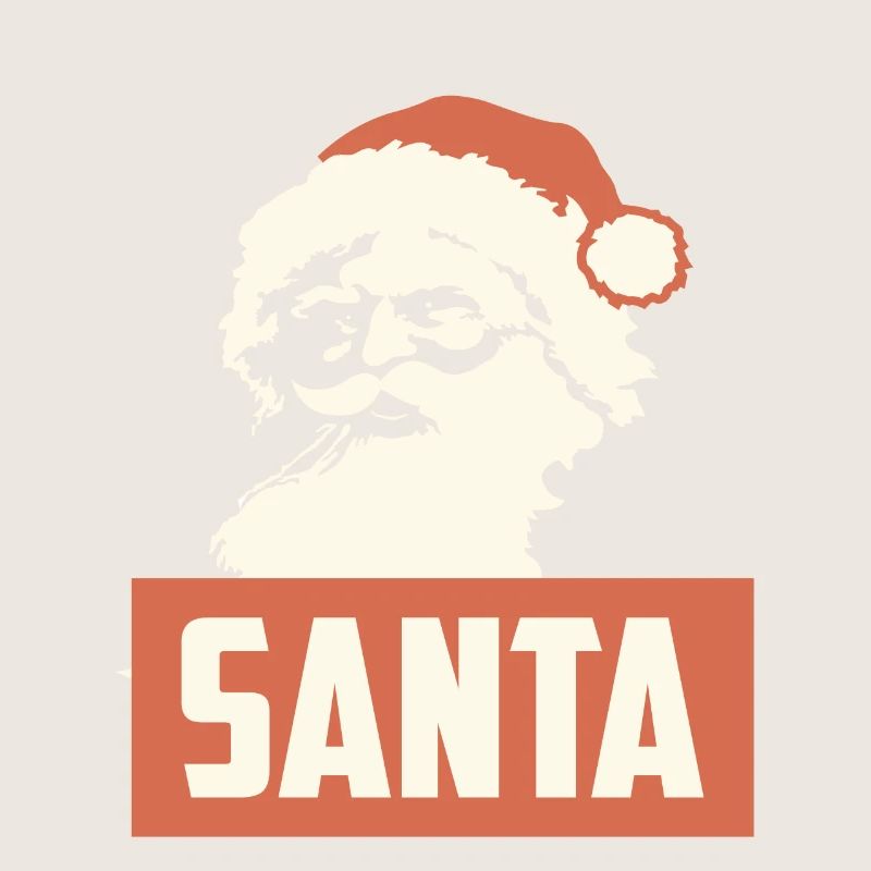 RETRO SANTA WEIHNACHTEN