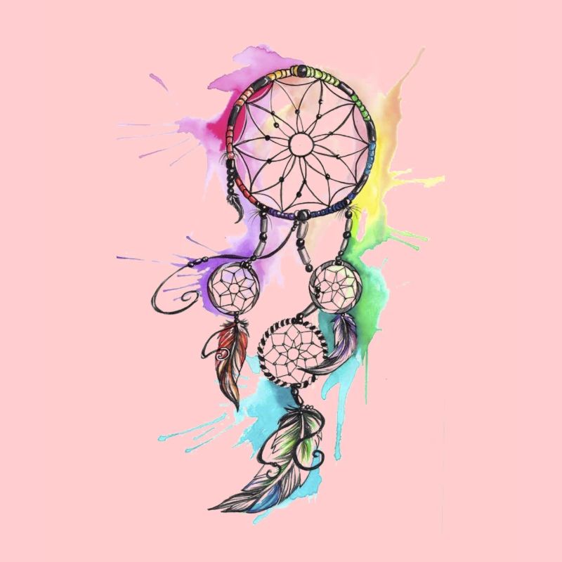 DREAM CATCHER COULEURS DE RAINBOW