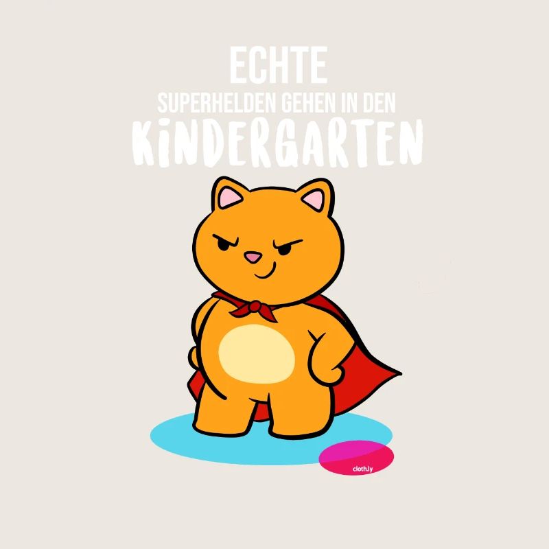 Kindergarten Start Super Held