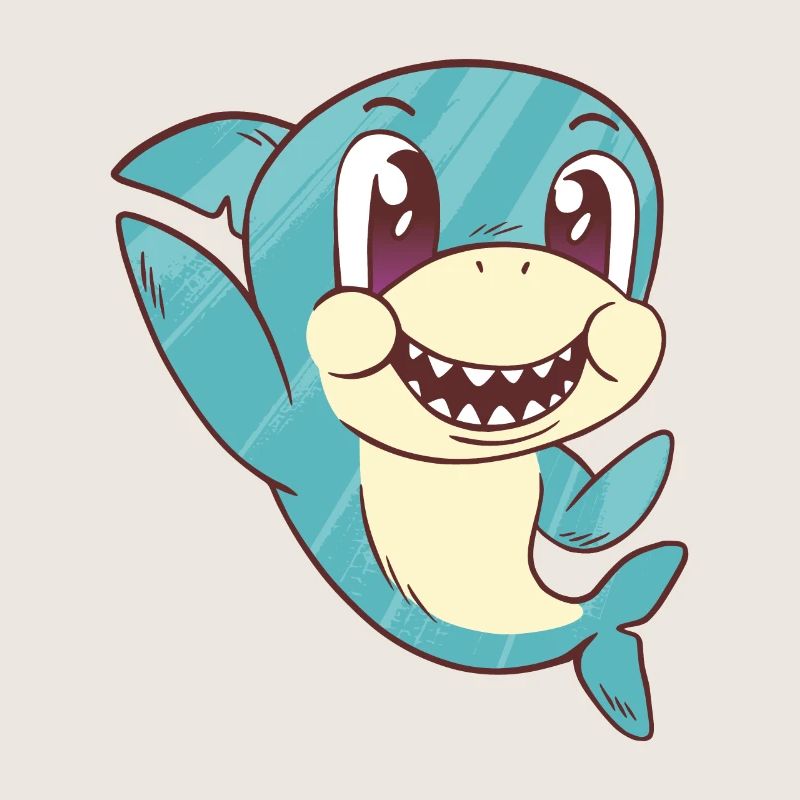 Bébé requin bleu