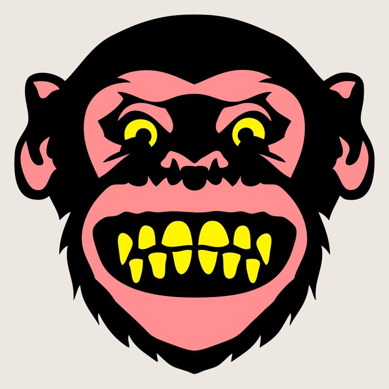 singe grimace monkey 8
