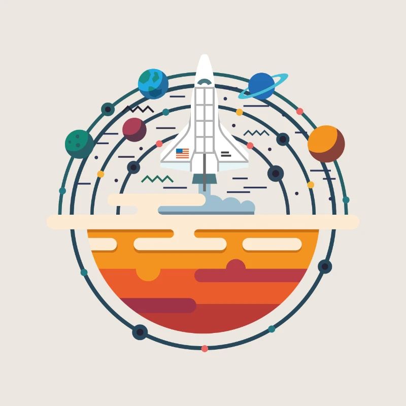 Navette spatiale et système solaire