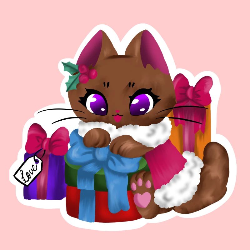 Chat🎁🐱 présent