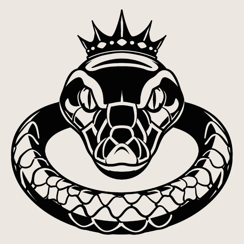 L’élégance du python royal