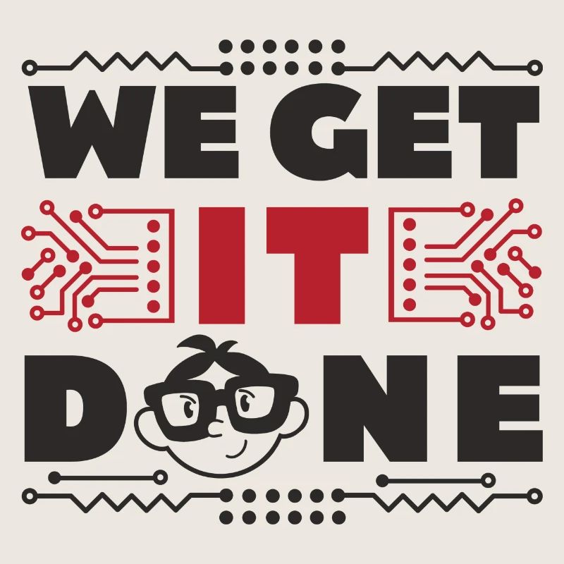 We get IT done IT-Fachmann Informatiker Computer