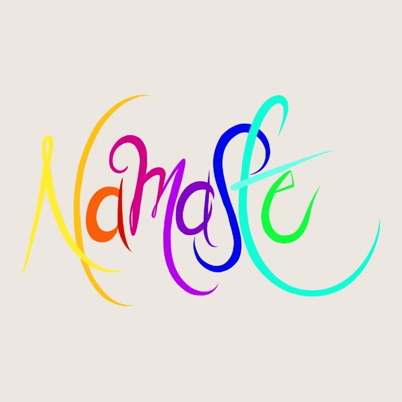 Namaste Regenbogen
