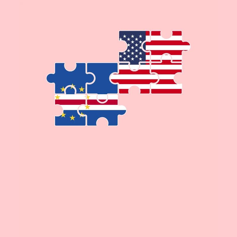 Cap-Vert USA Drapeau américain Cap-Vert