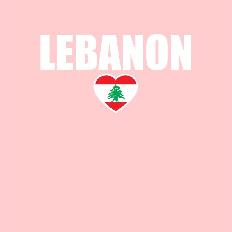 Liban Amour Drapeau Libanais Libanais