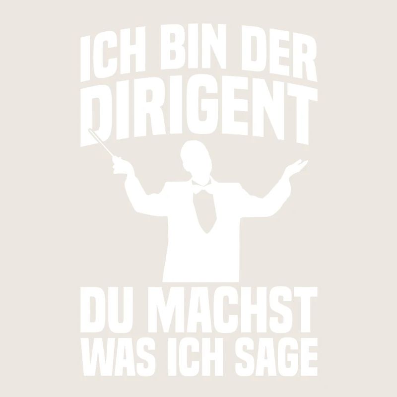Ich bin der Dirigent Chorleiter Dirigenten
