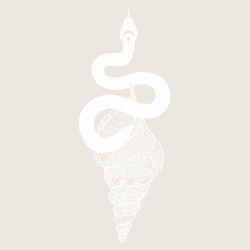Cosmos Serpent - Snake with shell with pattern
