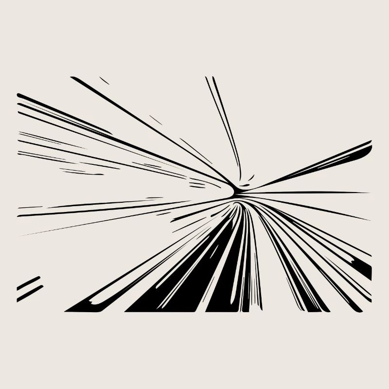 Vector Lines Splash