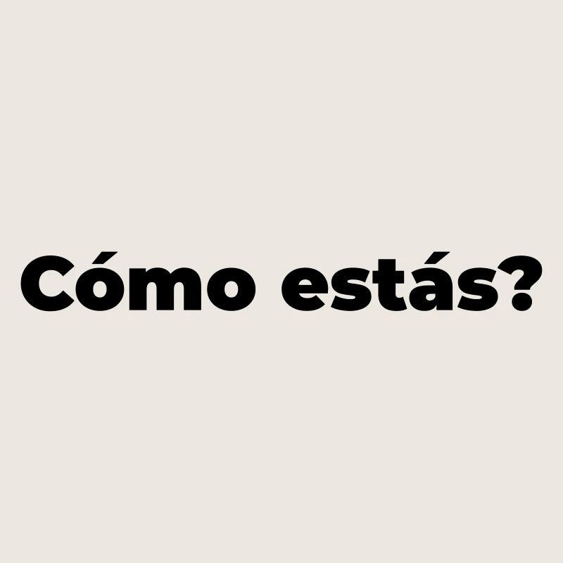 como estas