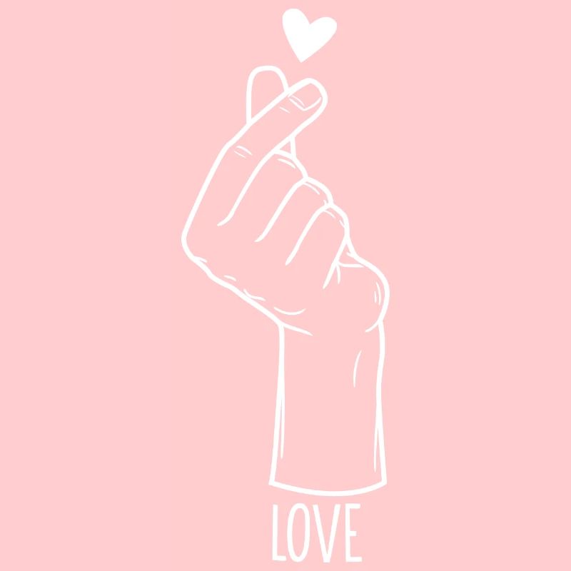 Signe de la main d’amour