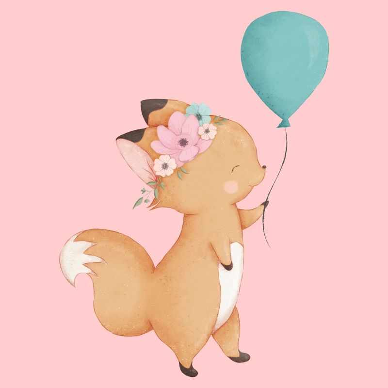 Baby Fuchs Luftballon